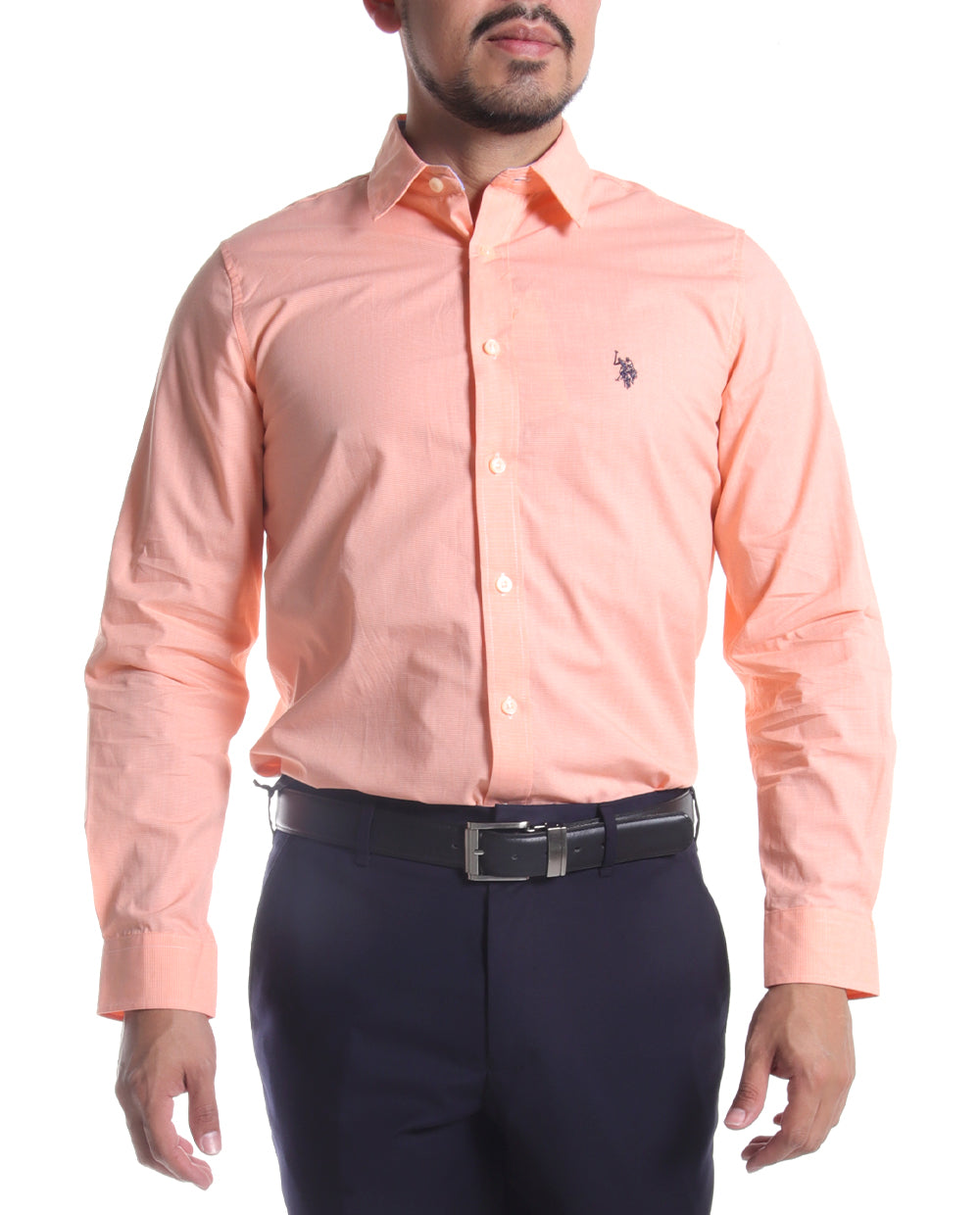 Camisa Formal manga larga variedad de colores