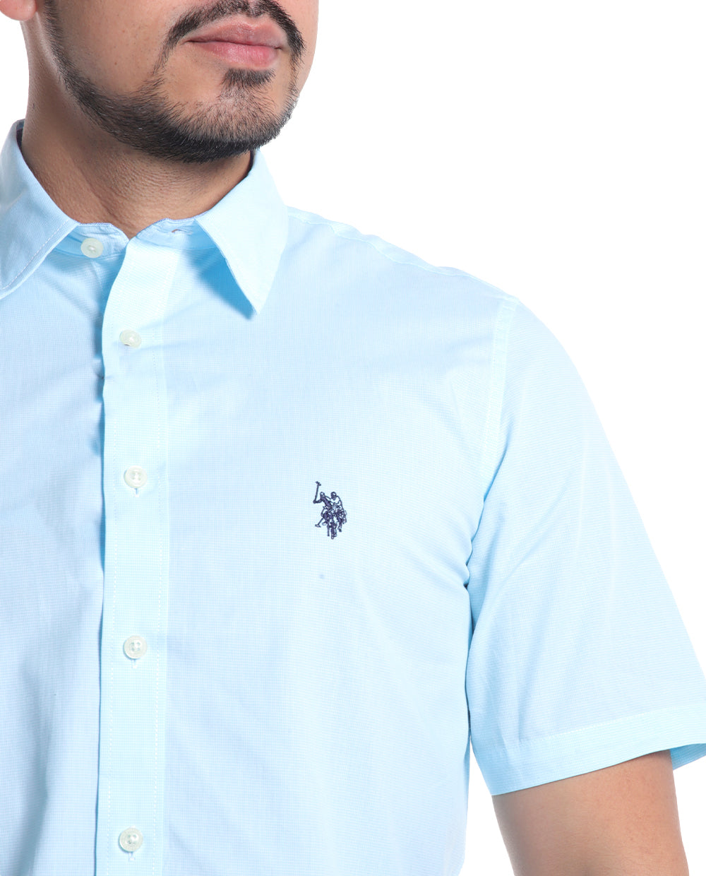 Camisa Manga Corta basica Us Polo Assn HN